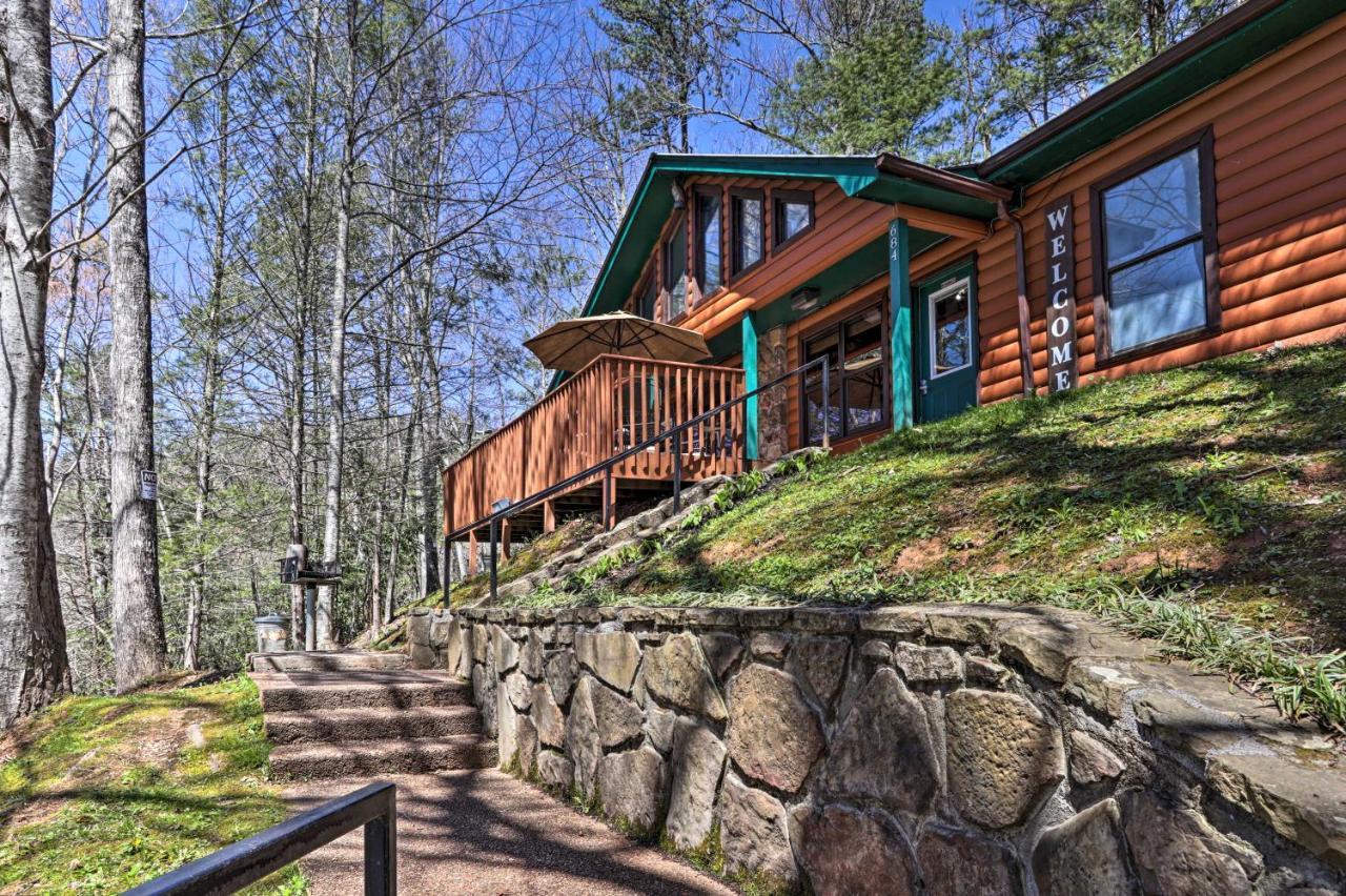 Smoky Mountain Cabin 4 Acres, 3 Mi To Гатлинбург Экстерьер фото