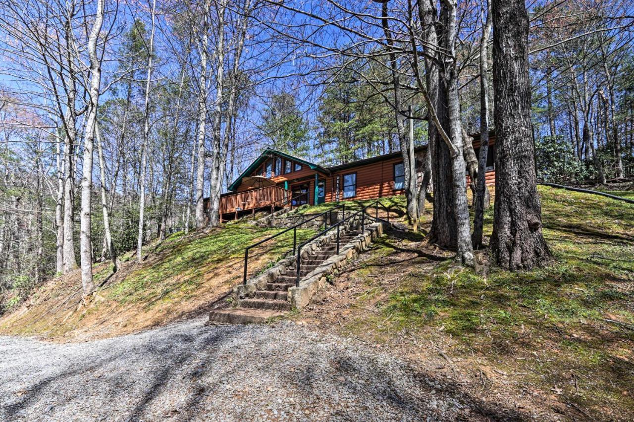 Smoky Mountain Cabin 4 Acres, 3 Mi To Гатлинбург Экстерьер фото